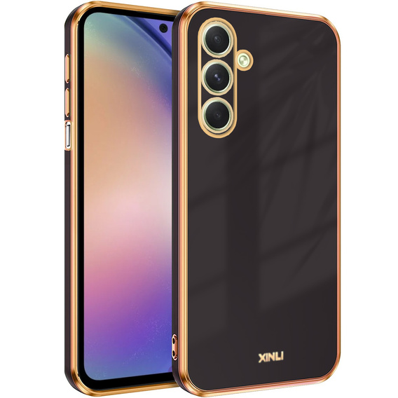 Husă pentru Samsung Galaxy A54 5G, Glamour CamShield, negru