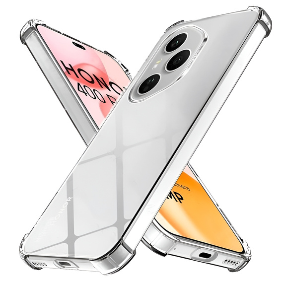 Huse pentru Honor 400 Pro 5G, Dropproof, transparentă