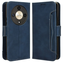 Cu clapetă pentru Honor Magic 6 Lite 5G, Card Slot, albastru închis