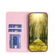 Cu clapetă pentru Samsung Galaxy A34 5G, Wallet, BINFEN COLOR, roz