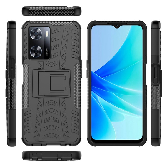 Huse pentru Oppo A57s, Tire Armor, negru