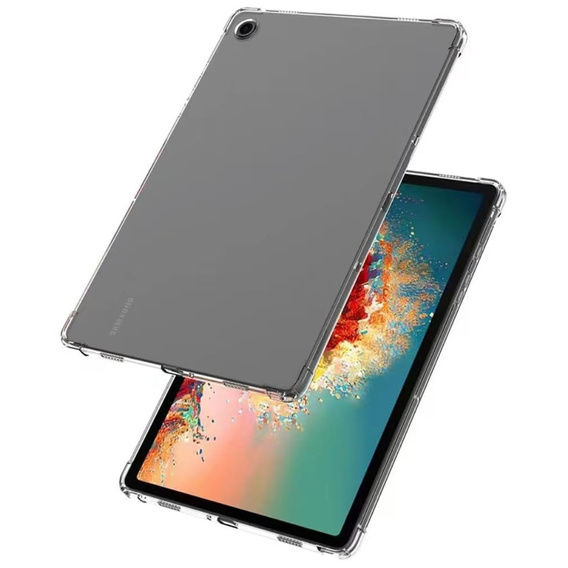 Husă pentru Samsung Galaxy Tab A9+, silicon, transparentă