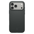 Carcasă Spigen pentru iPhone 17 Pro, Silicone Fit MagSafe, Abyss Green