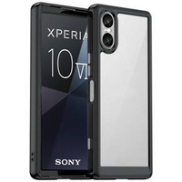 Huse pentru Sony Xperia 10 VI, Fusion Hybrid, transparent / negru