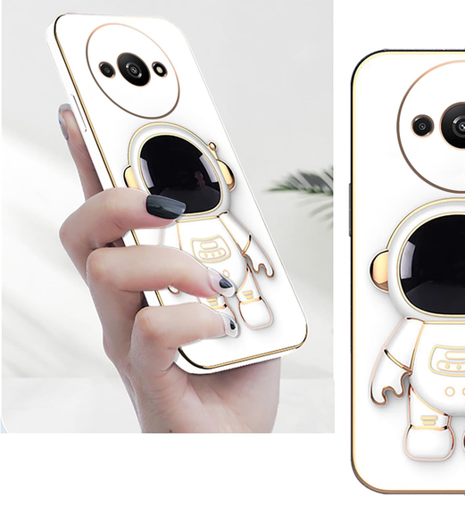 Huse pentru Xiaomi Redmi A3, Astronaut, alb