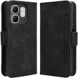 Cu clapetă pentru Infinix Hot 50i 4G, Card Slot, negru