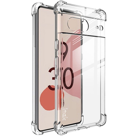 IMAK Huse pentru Google Pixel 7 5G, Dropproof, transparentă