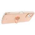 Huse pentru Huawei Nova Y61, Electro Ring, roz rose gold
