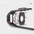 Curea cu carcasă SHELLBOX pentru Apple Watch Ultra/Ultra 2 49mm