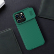 Carcasă blindată Nillkin pentru iPhone 14 Pro Max, CamShield Pro, verde