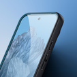 Husa DuxDucis pentru Google Pixel 9 Pro XL, Aimo case, transparent / negru