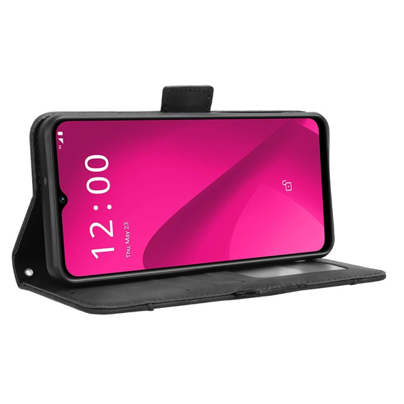 Cu clapetă pentru T Phone 2 5G, Card Slot, negru