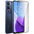 Sticlă călită 3D pentru Vivo Y19s, cadru negru