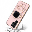 Huse pentru Samsung Galaxy S22 Ultra, Astronaut, roz rose gold