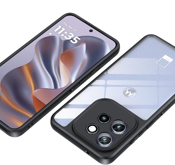 Huse pentru Motorola Edge 50 Neo / Motorola ThinkPhone 25, Fusion Hybrid, transparentă