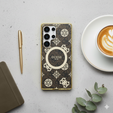 Husă GUESS Magnetic IML Peony pentru Samsung Galaxy S25 Ultra