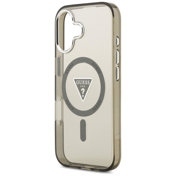 Husă GUESS IML Gradient Triangle Logo MagSafe pentru iPhone 17