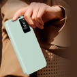 Husă cu clapetă pentru Samsung Galaxy S23 FE, Smart View Wallet, verde