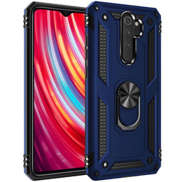 Husă blindată pentru Xiaomi Redmi Note 8 Pro, Nox Case Ring, albastru