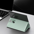 Husă cu clapetă pentru Samsung Z Fold6 5G, Smart View Wallet, verde