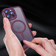 Husă pentru iPhone 14 Pro Max, ERBORD Impact Guard, MagSafe, maroon