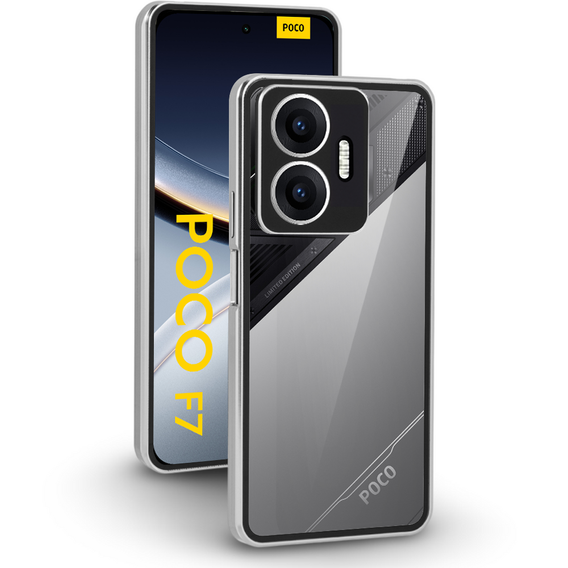 Magnetic Dual Glass caz pentru Xiaomi Poco F7 5G
