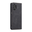 Husa CASEME pentru Samsung Galaxy A32 5G, Leather Wallet Case, negru