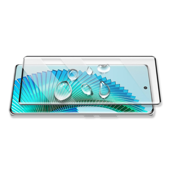 Mocolo Full Glue sticlă călită pentru Honor Magic 6 Lite 5G, cadru negru