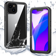 Husă impermeabilă IP68 pentru iPhone 13, negru