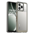 Huse pentru Realme GT 6 / 6T, Fusion Hybrid, transparent / negru