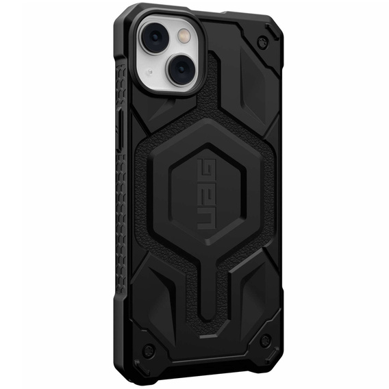 Urban Armor Gear Huse pentru iPhone 14 Plus, Monarch MagSafe Kevlar, negru