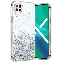 Huse pentru Huawei P40 Lite, Glittery, transparentă