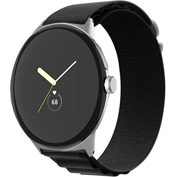 Pasek nylonowy do Google Pixel Watch, Czarny
