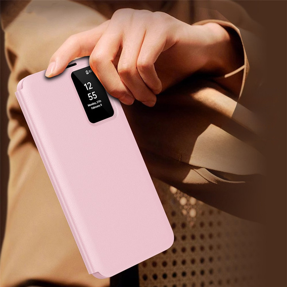 Husă tip portofel Smart View pentru Samsung Galaxy S25 FE