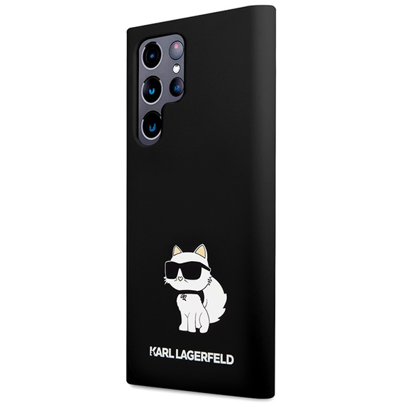 Karl Lagerfeld Silicone Choupette pentru Samsung Galaxy S24 Ultra