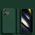 Husa pentru Xiaomi Poco F6, Silicone Lite, verde