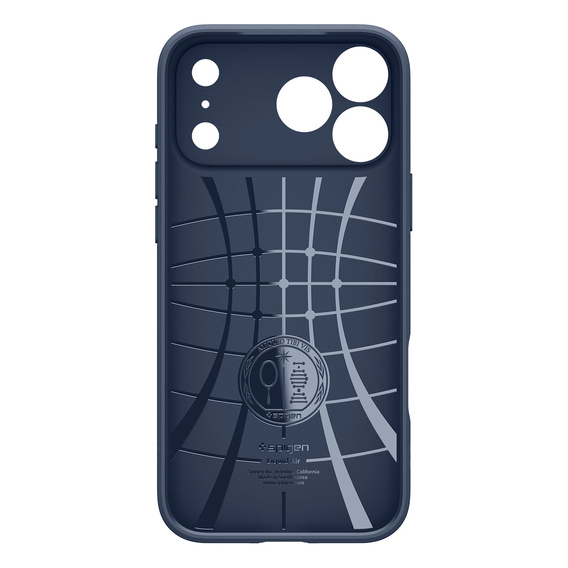 Carcasă Spigen Liquid Air pentru iPhone 17 Pro Max, albastru marin