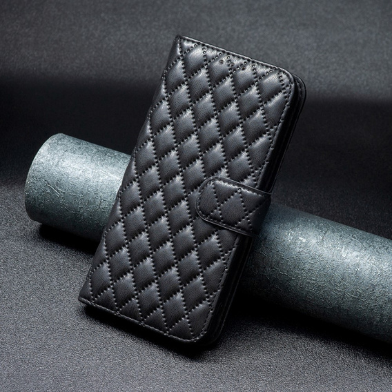 Cu clapetă pentru Motorola Edge 40 Neo, Wallet, BINFEN COLOR, negru
