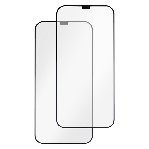 2x Sticlă temperată pentru iPhone 11 Pro Max / XS Max, ERBORD Easy App Full Screen Protector