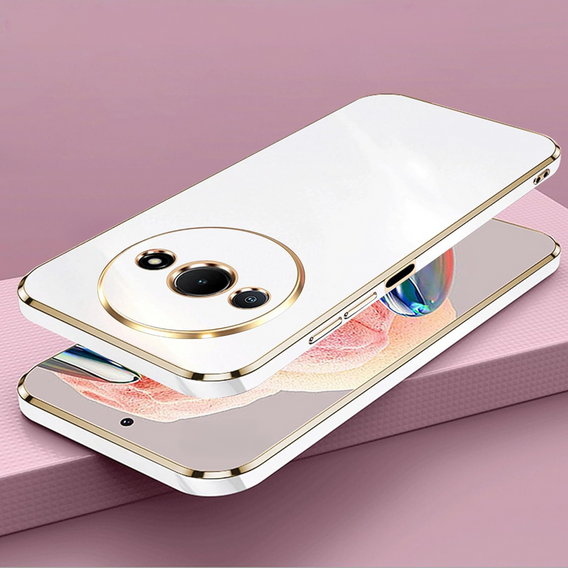 Husă pentru Xiaomi Redmi A3, Glamour CamShield, alb