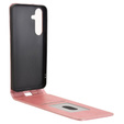 Cu clapetă pentru Samsung Galaxy S25, Flip, roz