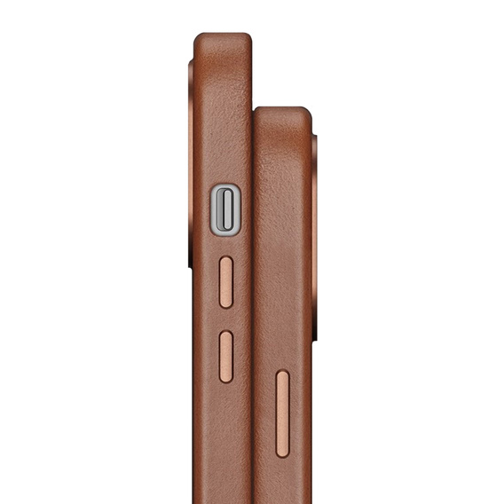 Huse pentru iPhone 14, Dux Ducis Max Naples, maro
