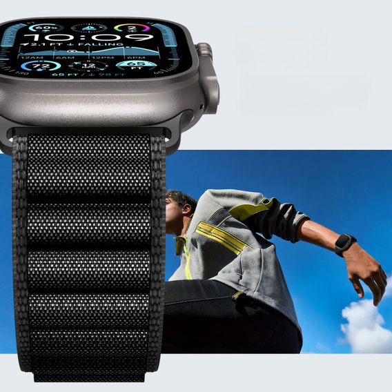 Curea Spigen WBF1 pentru Apple Watch 8/9/10/11/SE/Ultra 1/2 (44/45/46/49 mm)