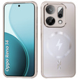 Husă pentru Oppo Reno 14, pentru MagSafe, cu protecție pentru cameră, aurie
