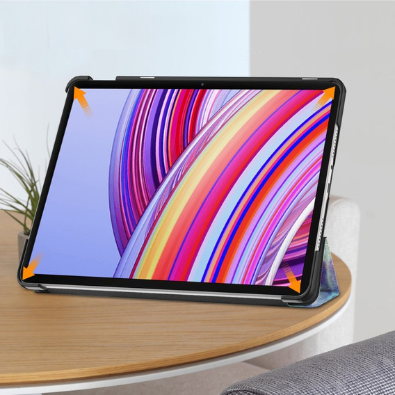 Husă pentru Xiaomi Redmi Pad Pro / Xiaomi Poco Pad, Smartcase, galaxy