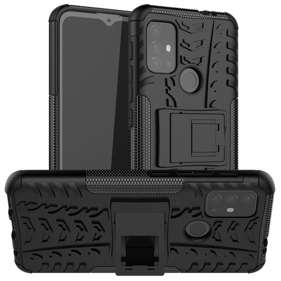 Huse pentru Motorola Moto G10/G30, Tire Armor, negru