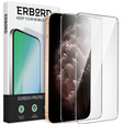 2x sticlă călită pentru iPhone 11 Pro Max, ERBORD 9H Hard Glass pe ecran