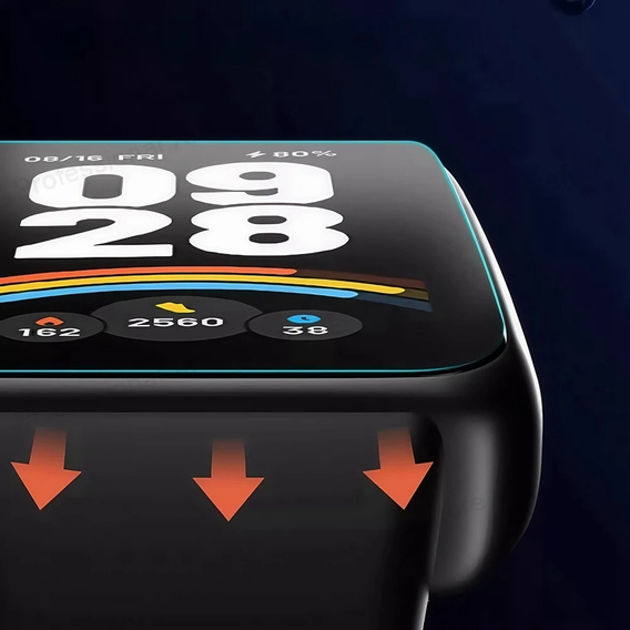 3x ERBORD Hydrogel Foil pentru Xiaomi Smart Band 9 Active