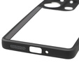 Carcasă pentru Xiaomi Redmi Note 13 Pro 4G / Xiaomi Redmi Note 14S / Xiaomi Poco M6 Pro 4G, Fusion Hybrid, cu protecție pentru camera foto, transparent / negru