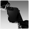 Carcasa Spigen pentru iPhone 16 Pro, Tough Armor Mag MagSafe, negru + 9H Tempered Glass